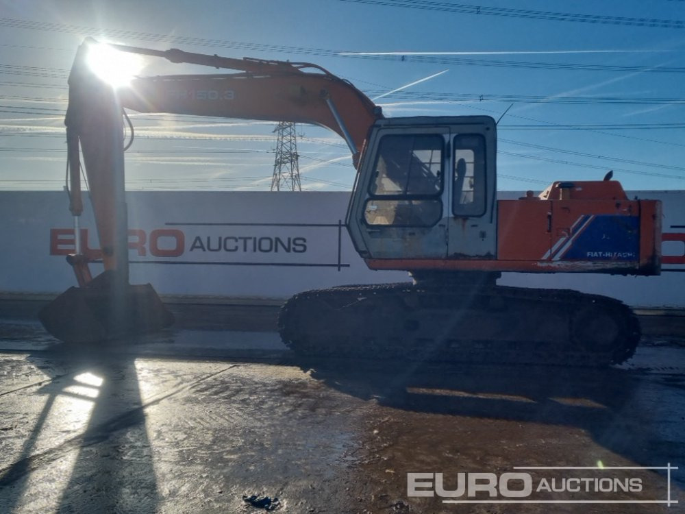 Fiat Hitachi FH150-3 - Lintekskavaator: pilt 2 Fiat Hitachi FH150-3 - Lintekskavaator: pilt 2