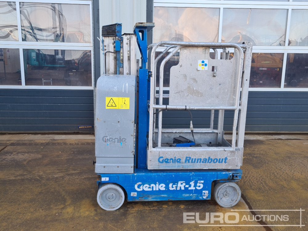 Genie GR-15 - Platvorm: pilt 2 Genie GR-15 - Platvorm: pilt 2