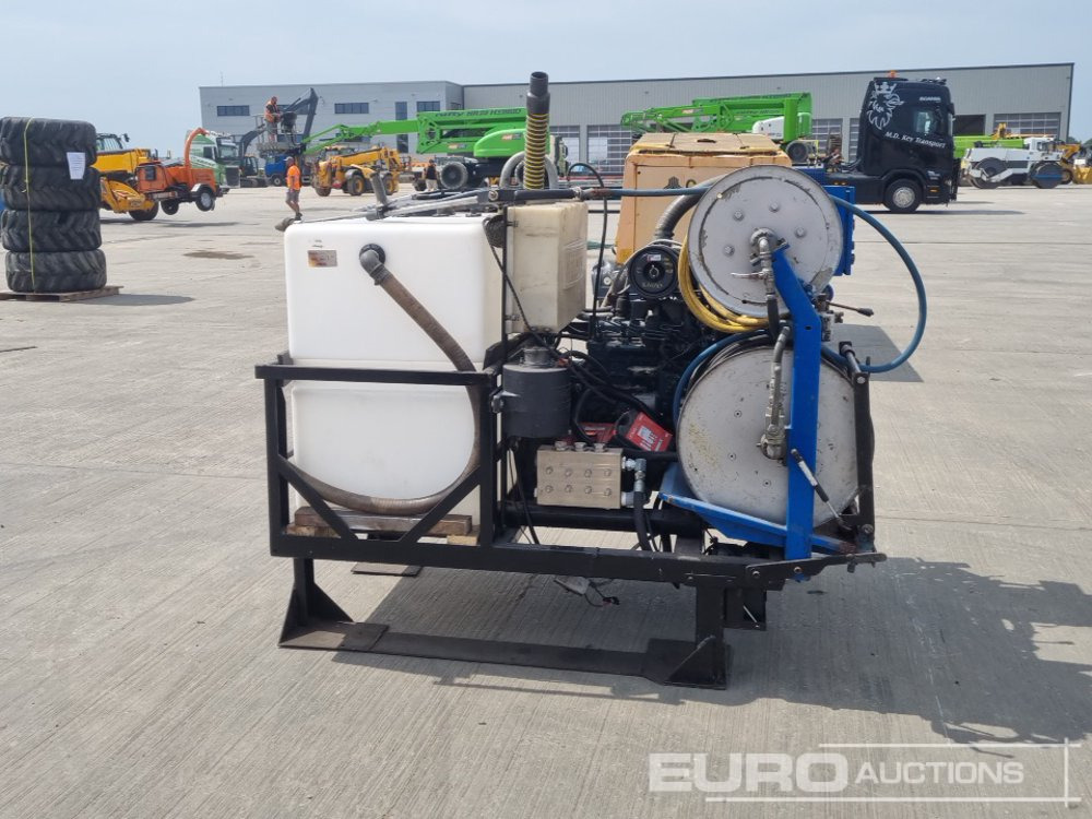 High Pressure Water Jetter, Kubota Engine - Survepesur: pilt 2 High Pressure Water Jetter, Kubota Engine - Survepesur: pilt 2