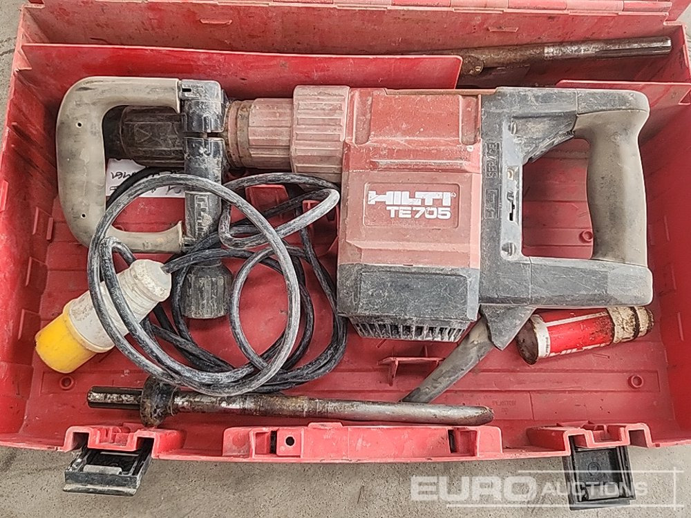 Hilti TE705 110 Volt Hammer Drill/Breaker - Ehitusseade: pilt 4 Hilti TE705 110 Volt Hammer Drill/Breaker - Ehitusseade: pilt 4