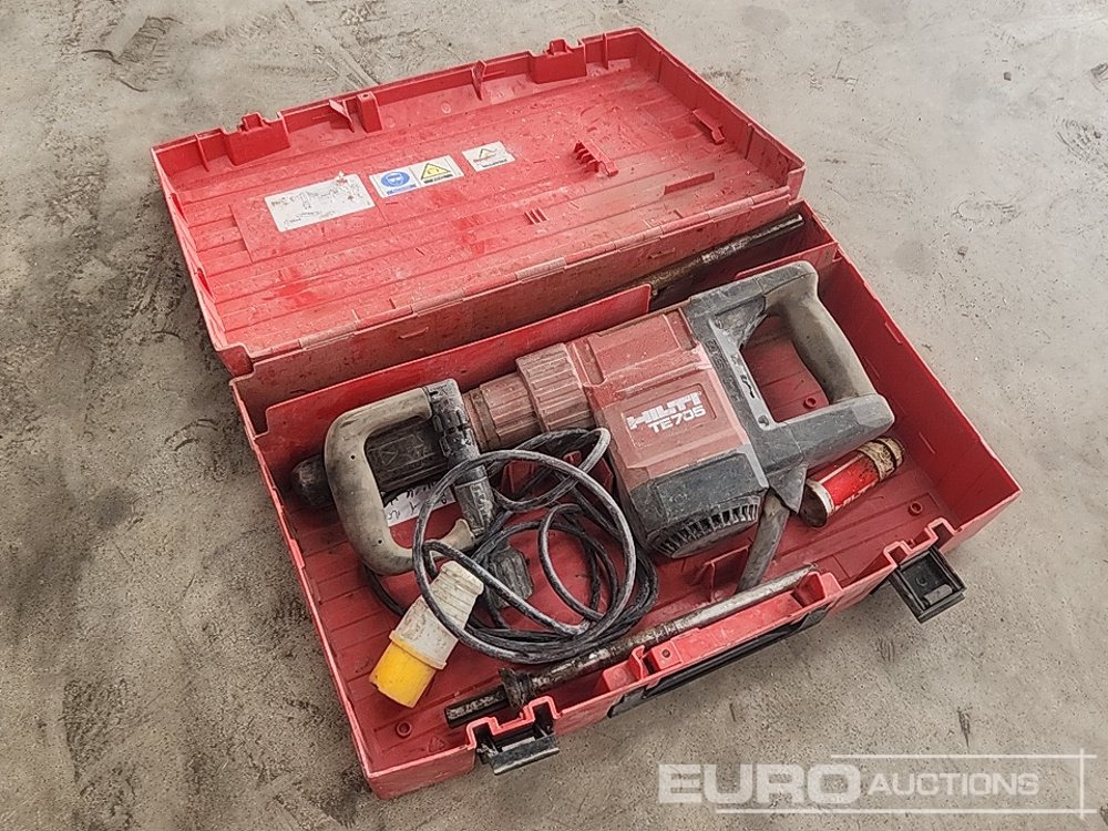 Hilti TE705 110 Volt Hammer Drill/Breaker - Ehitusseade: pilt 1 Hilti TE705 110 Volt Hammer Drill/Breaker - Ehitusseade: pilt 1