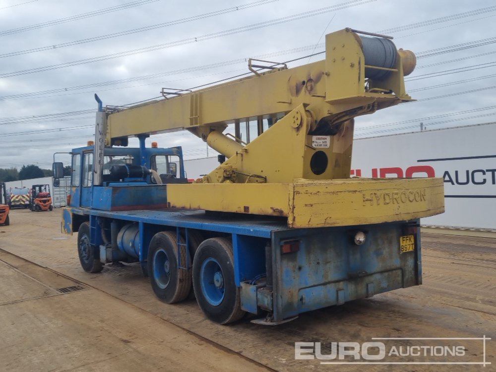Hydrocon 6x4 Rough Terrain Crane, Stabilisers, WLI (No Clutch) - Autokraana: pilt 3 Hydrocon 6x4 Rough Terrain Crane, Stabilisers, WLI (No Clutch) - Autokraana: pilt 3