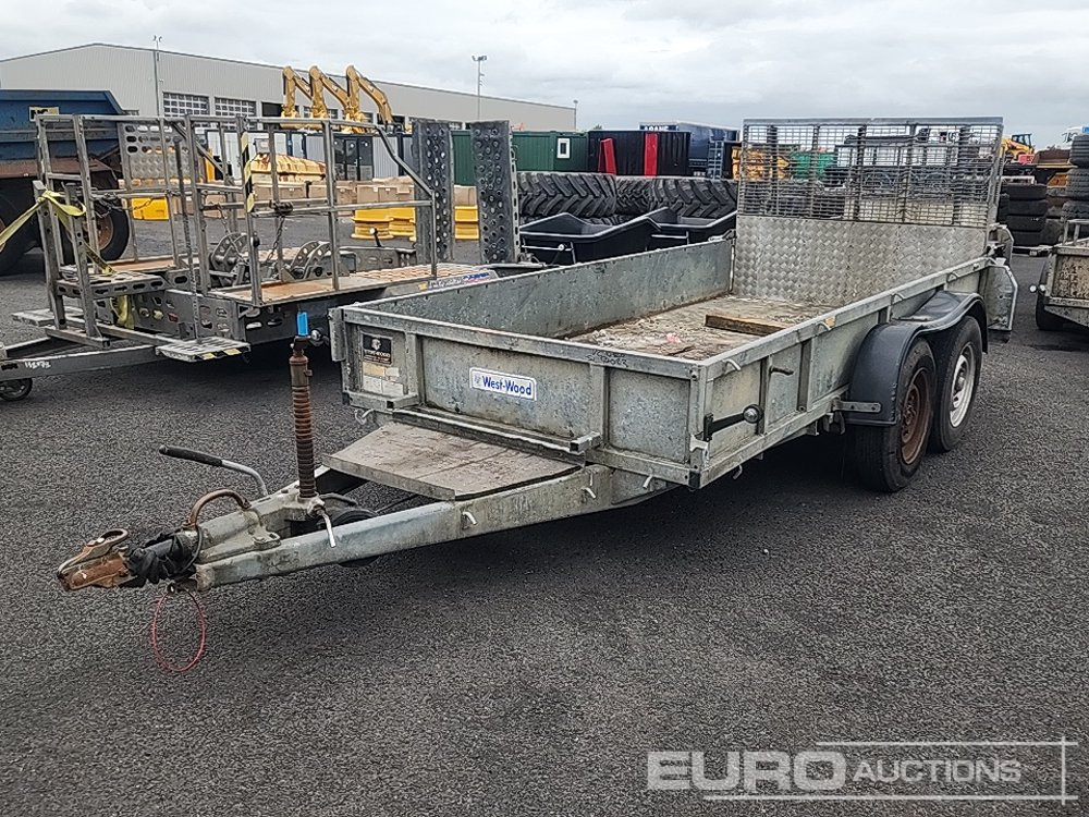 Ifor Williams GD126GM - Ehitustehnika haagis: pilt 1 Ifor Williams GD126GM - Ehitustehnika haagis: pilt 1