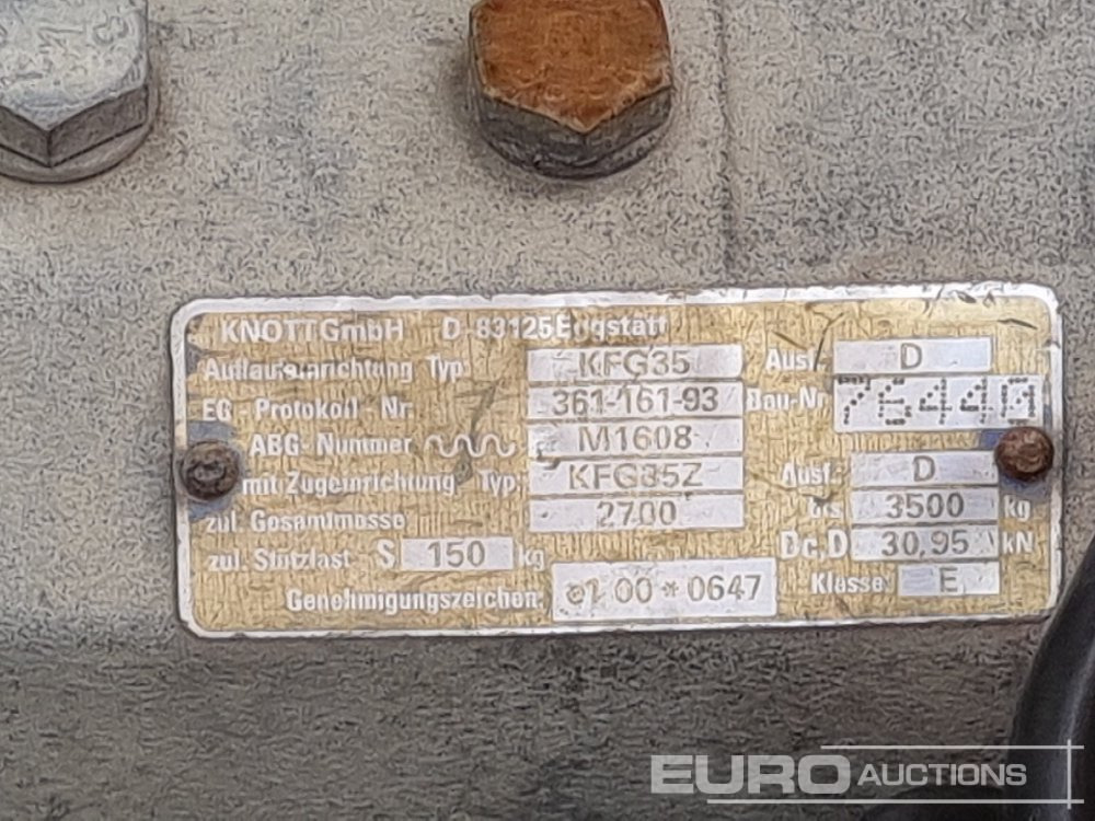 Ehitustehnika haagis Ifor Williams TA510G-12: pilt 34