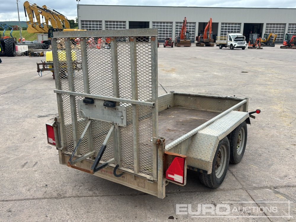 Indespension 2.7 Ton Twin Axle Plant Trailer, Ramp - Ehitustehnika haagis: pilt 5 Indespension 2.7 Ton Twin Axle Plant Trailer, Ramp - Ehitustehnika haagis: pilt 5