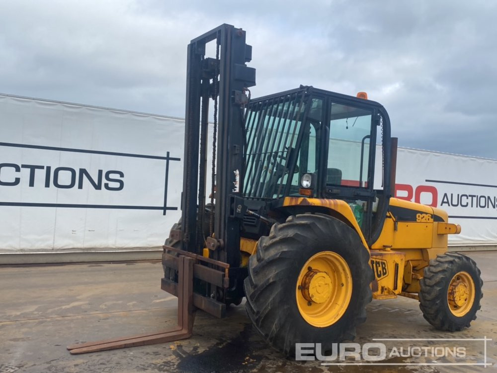 JCB 926 - Ebatasasel maastikul kohanduv kahveltõstuk: pilt 1 JCB 926 - Ebatasasel maastikul kohanduv kahveltõstuk: pilt 1
