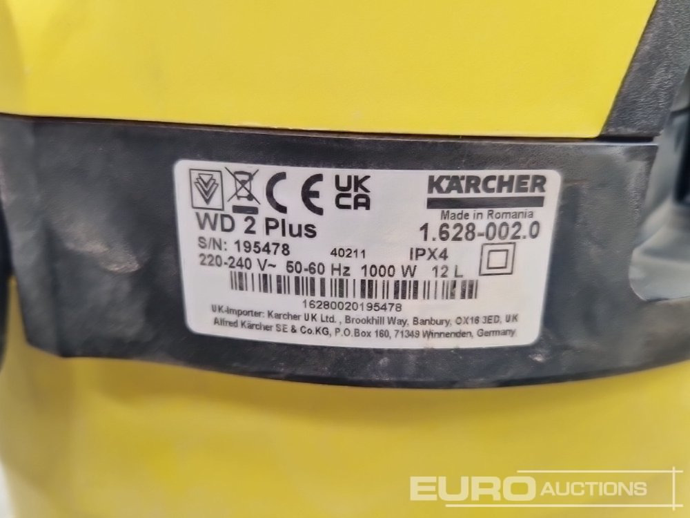 Ehitusseade Karcher Wet & Dry Vacuum Cleaner WD2: pilt 19