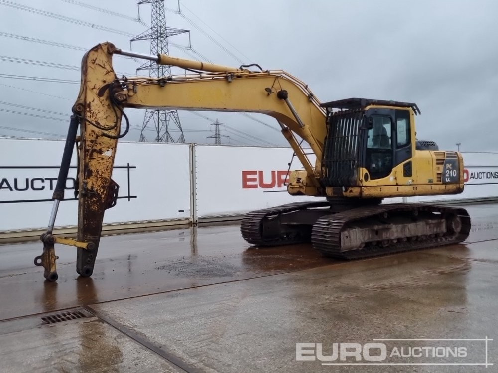 Komatsu PC210LC-8 - Lintekskavaator: pilt 1 Komatsu PC210LC-8 - Lintekskavaator: pilt 1