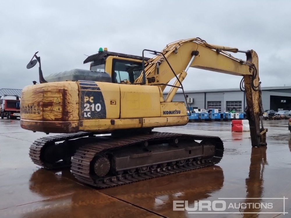 Komatsu PC210LC-8 - Lintekskavaator: pilt 5 Komatsu PC210LC-8 - Lintekskavaator: pilt 5