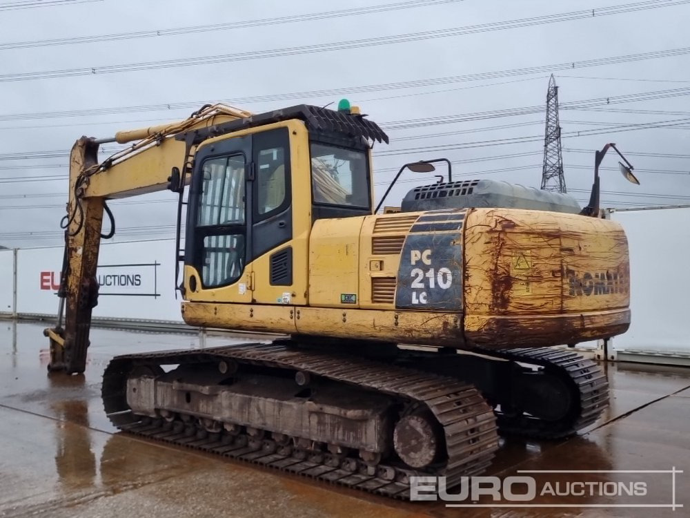 Komatsu PC210LC-8 - Lintekskavaator: pilt 3 Komatsu PC210LC-8 - Lintekskavaator: pilt 3