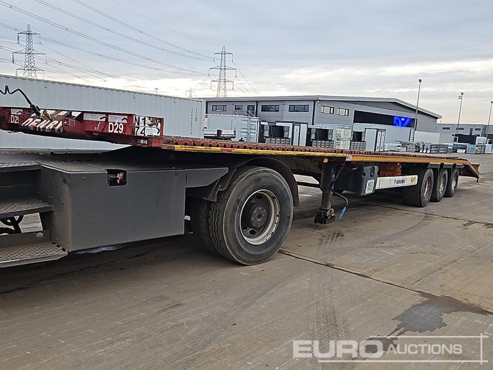 Krone SD - Madal platvormpoolhaagis: pilt 1 Krone SD - Madal platvormpoolhaagis: pilt 1