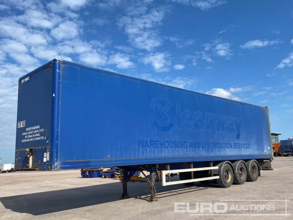 Lawrence David SDC 45' Tri Axle Box Trailer, BPW Axles - Furgoonpoolhaagis: pilt 1 Lawrence David SDC 45' Tri Axle Box Trailer, BPW Axles - Furgoonpoolhaagis: pilt 1