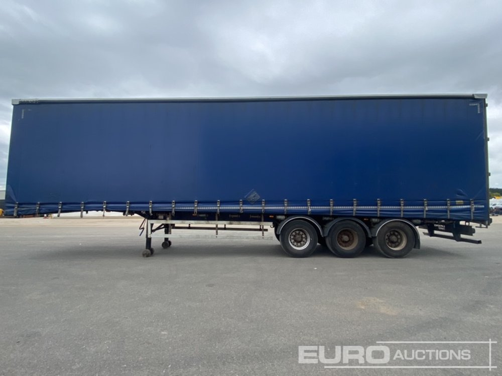 Lawrence David SDC 45' Tri Axle Curtainsider Trailer - Tentpoolhaagis: pilt 2 Lawrence David SDC 45' Tri Axle Curtainsider Trailer - Tentpoolhaagis: pilt 2