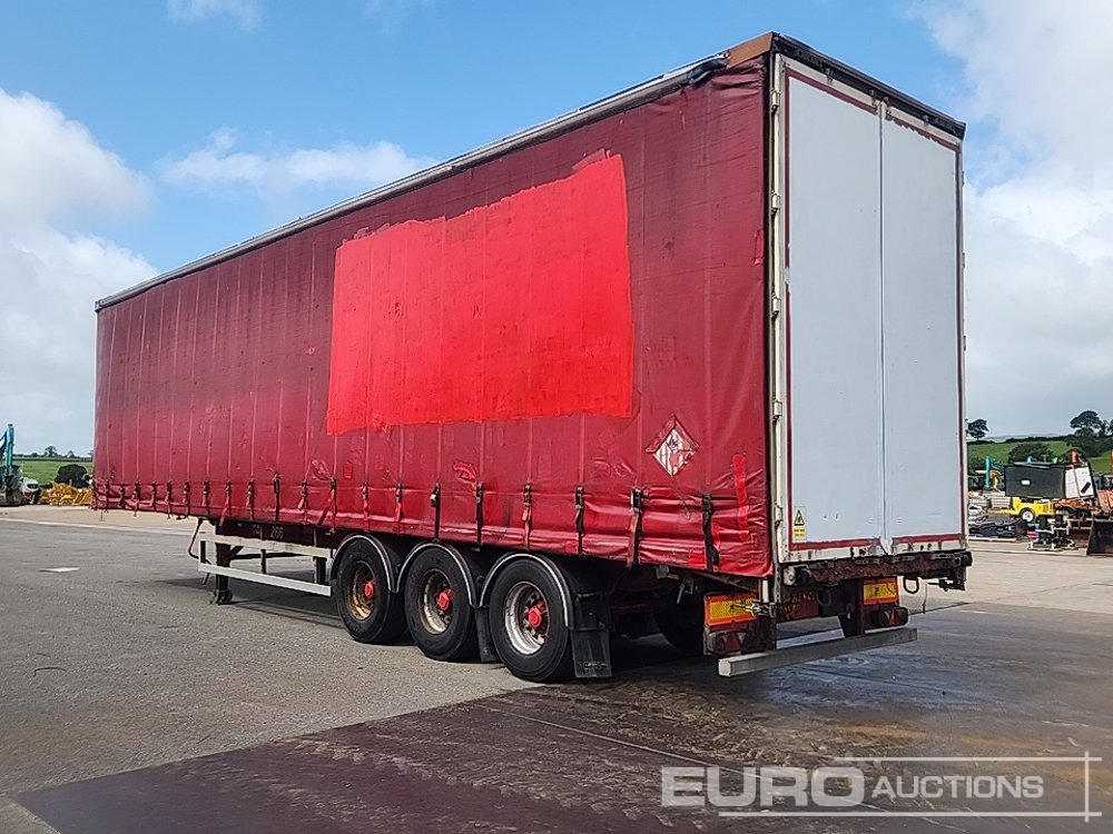 Lawrence David SDC 45' Tri Axle Curtainsider Trailer - Tentpoolhaagis: pilt 3 Lawrence David SDC 45' Tri Axle Curtainsider Trailer - Tentpoolhaagis: pilt 3