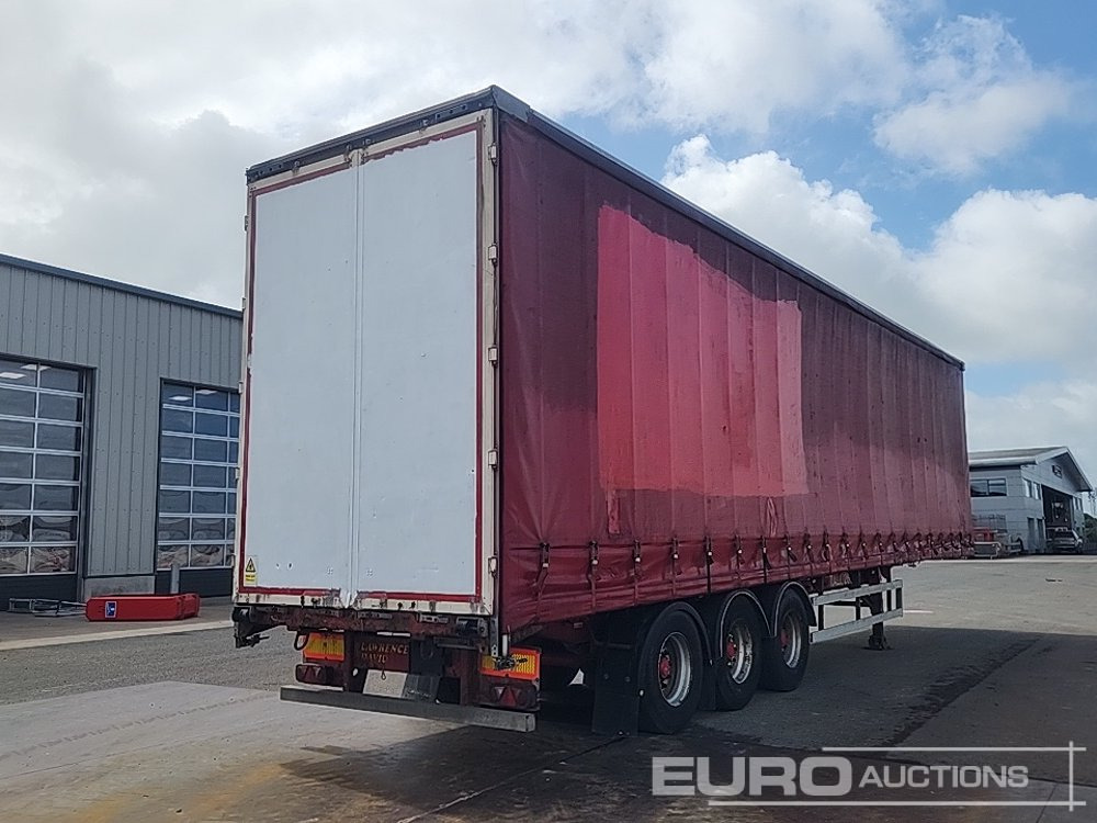 Lawrence David SDC 45' Tri Axle Curtainsider Trailer - Tentpoolhaagis: pilt 5 Lawrence David SDC 45' Tri Axle Curtainsider Trailer - Tentpoolhaagis: pilt 5