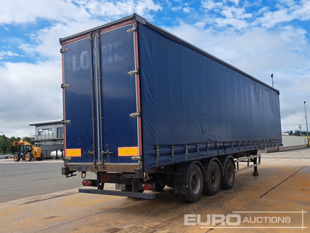 Lawrence David SDC 45' Tri Axle Curtainsider Trailer - Tentpoolhaagis: pilt 3 Lawrence David SDC 45' Tri Axle Curtainsider Trailer - Tentpoolhaagis: pilt 3