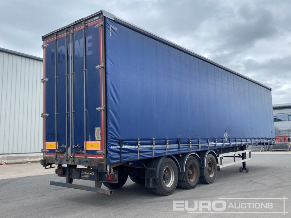Lawrence David SDC 45' Tri Axle Curtainsider Trailer - Tentpoolhaagis: pilt 5 Lawrence David SDC 45' Tri Axle Curtainsider Trailer - Tentpoolhaagis: pilt 5