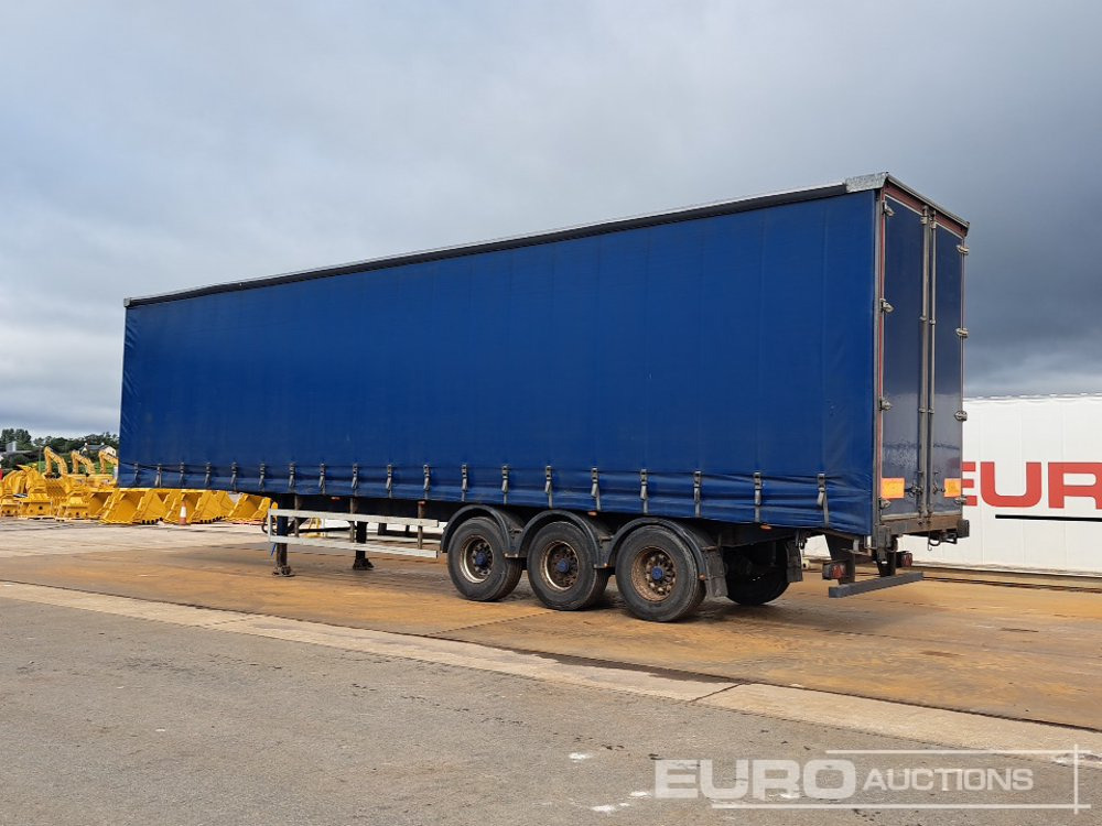 Lawrence David SDC 45' Tri Axle Curtainsider Trailer - Tentpoolhaagis: pilt 2 Lawrence David SDC 45' Tri Axle Curtainsider Trailer - Tentpoolhaagis: pilt 2