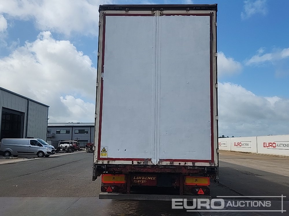 Lawrence David SDC 45' Tri Axle Curtainsider Trailer - Tentpoolhaagis: pilt 4 Lawrence David SDC 45' Tri Axle Curtainsider Trailer - Tentpoolhaagis: pilt 4