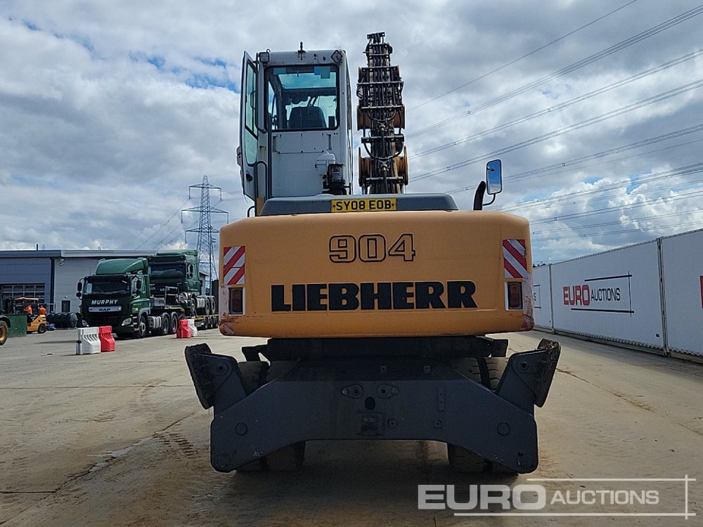 Liebherr A904C Litronic - Ratastel ekskavaator: pilt 4 Liebherr A904C Litronic - Ratastel ekskavaator: pilt 4