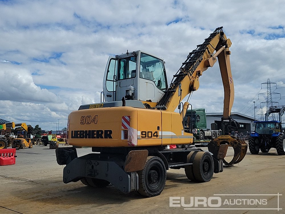 Liebherr A904C Litronic - Ratastel ekskavaator: pilt 5 Liebherr A904C Litronic - Ratastel ekskavaator: pilt 5