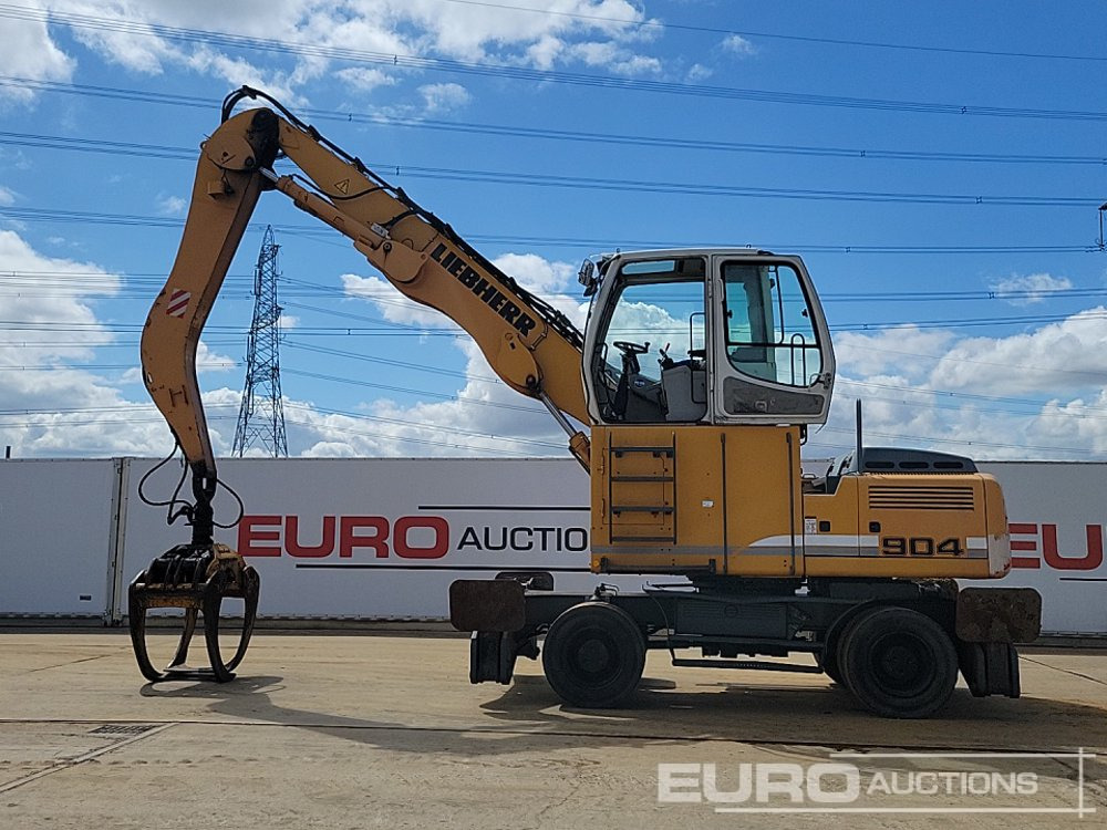 Liebherr A904C Litronic - Ratastel ekskavaator: pilt 2 Liebherr A904C Litronic - Ratastel ekskavaator: pilt 2