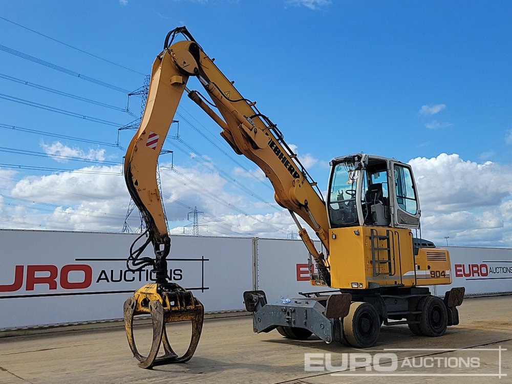 Liebherr A904C Litronic - Ratastel ekskavaator: pilt 1 Liebherr A904C Litronic - Ratastel ekskavaator: pilt 1