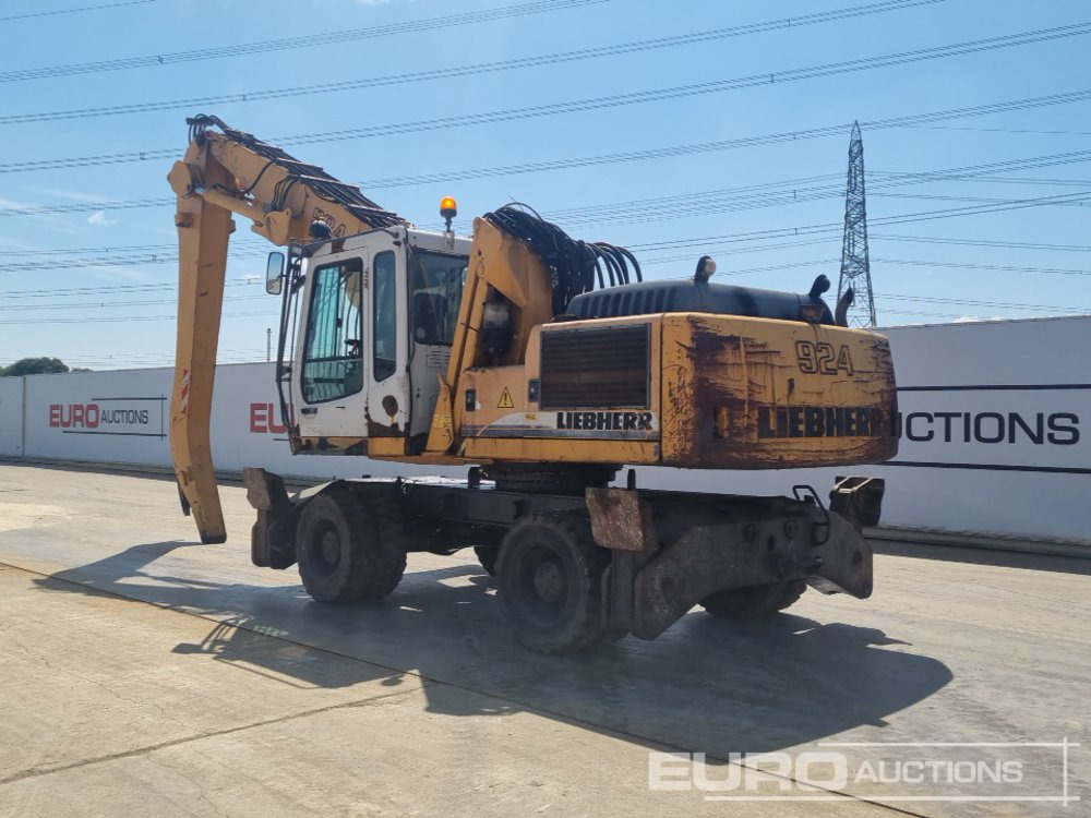 Liebherr A924B - Ratastel ekskavaator: pilt 3 Liebherr A924B - Ratastel ekskavaator: pilt 3