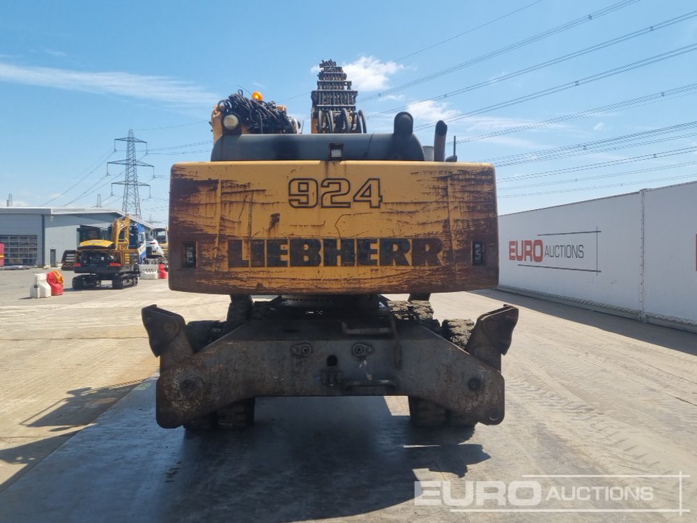 Liebherr A924B - Ratastel ekskavaator: pilt 4 Liebherr A924B - Ratastel ekskavaator: pilt 4