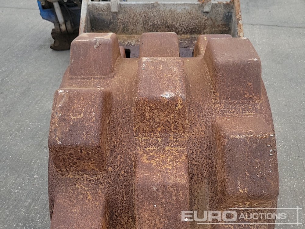 Lisaseade - Ekskavaator Compaction Wheel 80mm Pin to suit 20 Ton Excavator: pilt 9