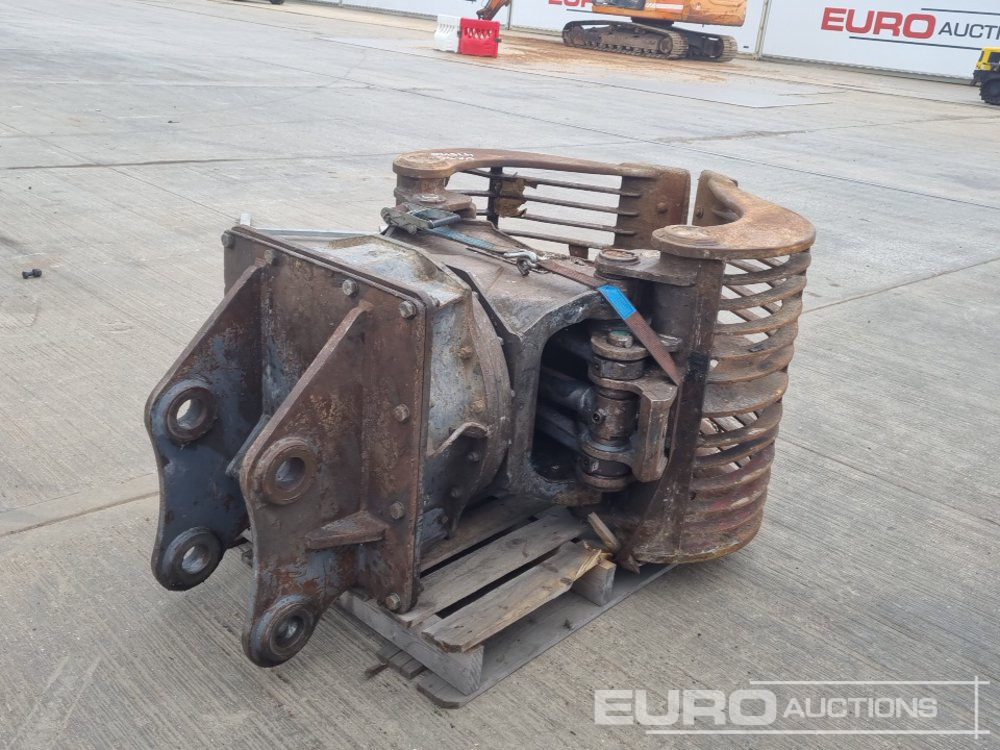 Terex - Fuchs Hydraulic Rotating Selector Grab 70mm Pin to suit 14-16 Ton Excavator - Lisaseade - Ekskavaator: pilt 5 Terex - Fuchs Hydraulic Rotating Selector Grab 70mm Pin to suit 14-16 Ton Excavator - Lisaseade - Ekskavaator: pilt 5