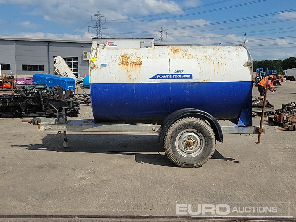 Main Single Axle Bunded 2000 Fuel Bowser, Electric Pump - Säilitusmahuti: pilt 2 Main Single Axle Bunded 2000 Fuel Bowser, Electric Pump - Säilitusmahuti: pilt 2