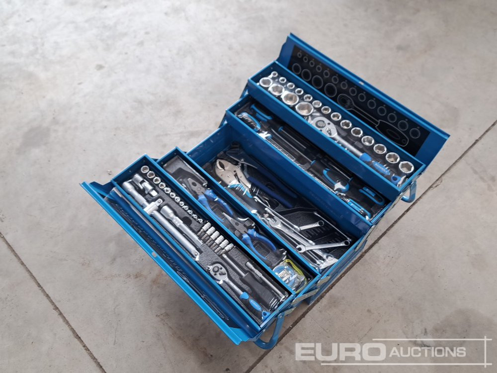 Manarola 85pc, 3 Tier Folding Toolbox, 1/2" Socket Set, Screwdrivers - Garaažiseadmed: pilt 5 Manarola 85pc, 3 Tier Folding Toolbox, 1/2" Socket Set, Screwdrivers - Garaažiseadmed: pilt 5