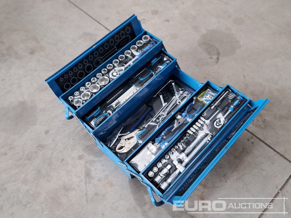 Manarola 85pc, 3 Tier Folding Toolbox, 1/2" Socket Set, Screwdrivers - Garaažiseadmed: pilt 3 Manarola 85pc, 3 Tier Folding Toolbox, 1/2" Socket Set, Screwdrivers - Garaažiseadmed: pilt 3