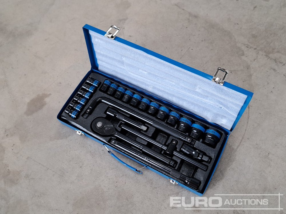 Manorola 24pc, 1/2" Impact Socket and Ratchet Set - Garaažiseadmed: pilt 1 Manorola 24pc, 1/2" Impact Socket and Ratchet Set - Garaažiseadmed: pilt 1