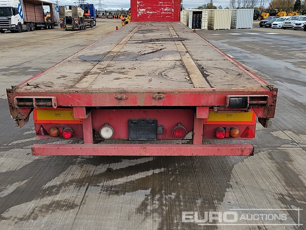 Montracon Tri Axle Flat Bed Trailer - Platvorm/ Madelpoolhaagis: pilt 4 Montracon Tri Axle Flat Bed Trailer - Platvorm/ Madelpoolhaagis: pilt 4