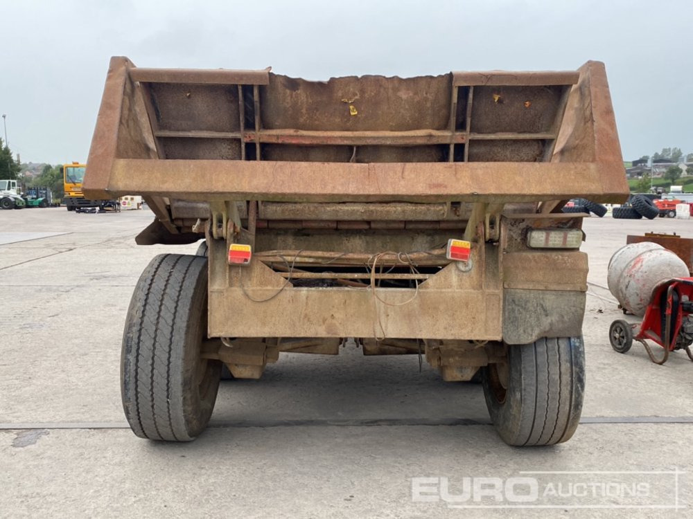 NC 14 Ton Twin Axle Dump Trailer, Sprung Drawbar, Tail Door - Põllutöö järelhaagis: pilt 4 NC 14 Ton Twin Axle Dump Trailer, Sprung Drawbar, Tail Door - Põllutöö järelhaagis: pilt 4