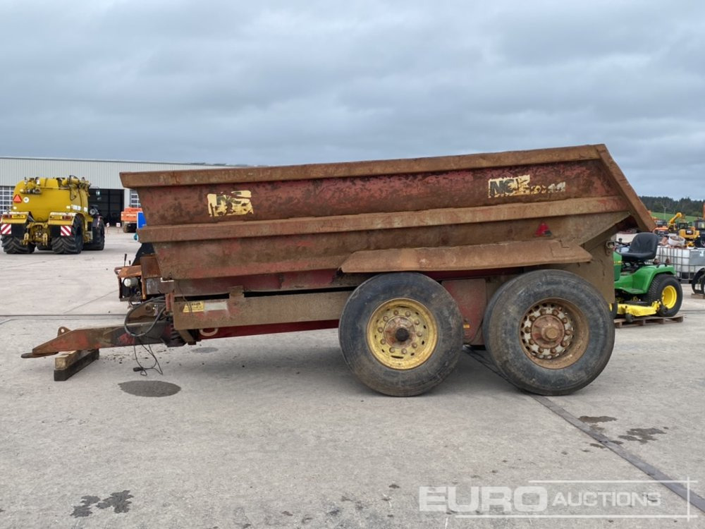 NC 14 Ton Twin Axle Dump Trailer, Sprung Drawbar, Tail Door - Põllutöö järelhaagis: pilt 2 NC 14 Ton Twin Axle Dump Trailer, Sprung Drawbar, Tail Door - Põllutöö järelhaagis: pilt 2