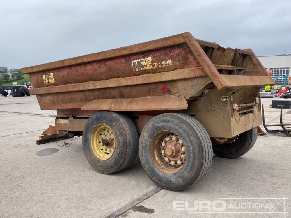 NC 14 Ton Twin Axle Dump Trailer, Sprung Drawbar, Tail Door - Põllutöö järelhaagis: pilt 3 NC 14 Ton Twin Axle Dump Trailer, Sprung Drawbar, Tail Door - Põllutöö järelhaagis: pilt 3