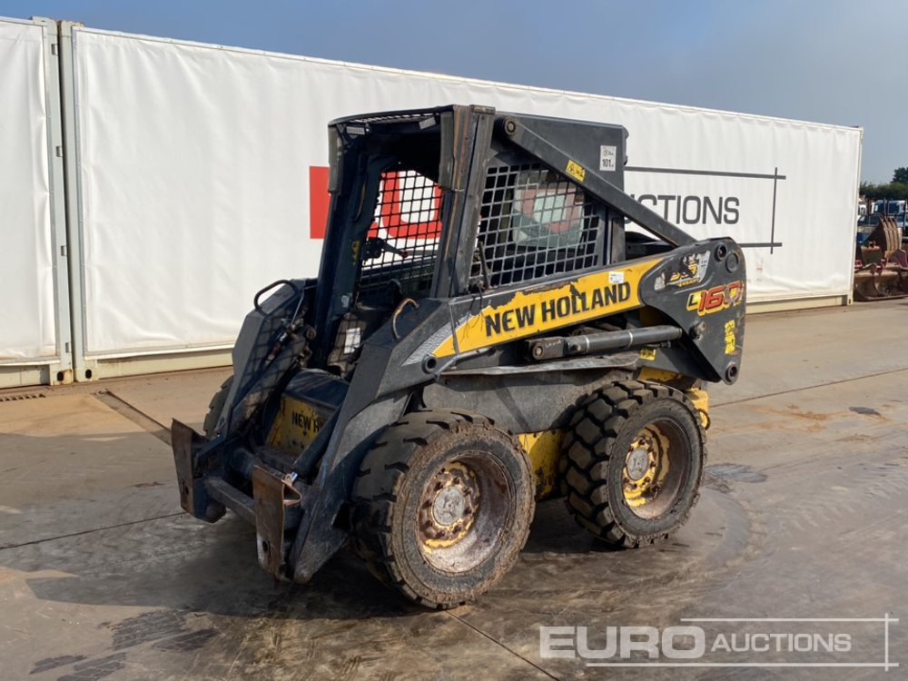 New Holland L160 - Kompaktlaadur: pilt 1 New Holland L160 - Kompaktlaadur: pilt 1