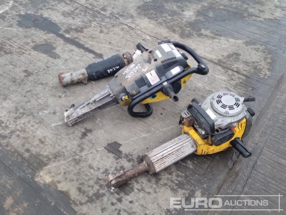 Petrol Handheld Breaker (2 of), Pneumatic Handheld Breaker - Asfaldimasin: pilt 1 Petrol Handheld Breaker (2 of), Pneumatic Handheld Breaker - Asfaldimasin: pilt 1