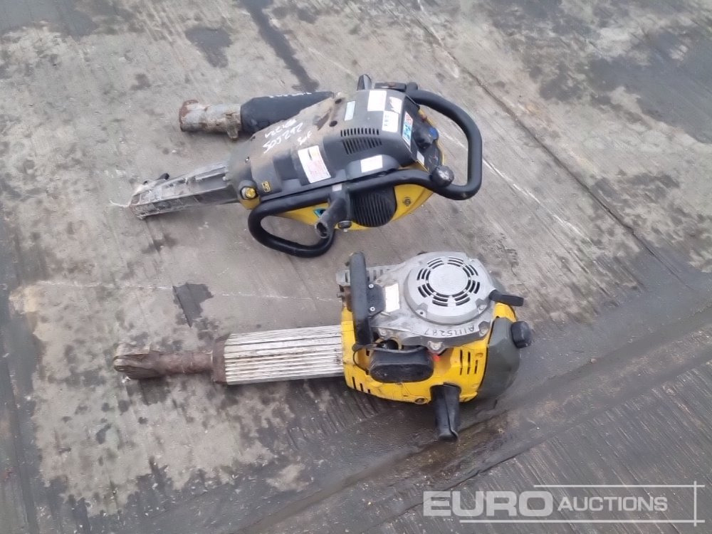 Petrol Handheld Breaker (2 of), Pneumatic Handheld Breaker - Asfaldimasin: pilt 2 Petrol Handheld Breaker (2 of), Pneumatic Handheld Breaker - Asfaldimasin: pilt 2