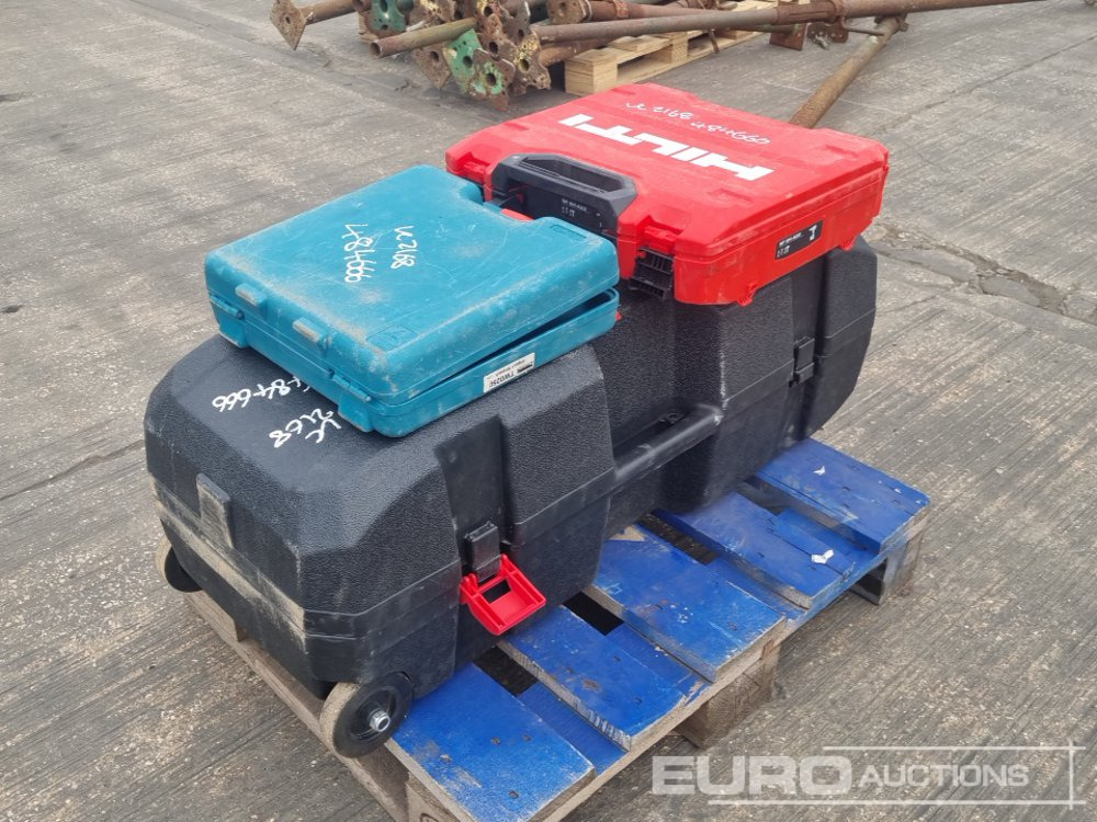 Petrol Sealey Post Driver, Makita 110 Volt Impact Wrench, Hilti Cordless Hammer Drill - Ehitusseade: pilt 1 Petrol Sealey Post Driver, Makita 110 Volt Impact Wrench, Hilti Cordless Hammer Drill - Ehitusseade: pilt 1