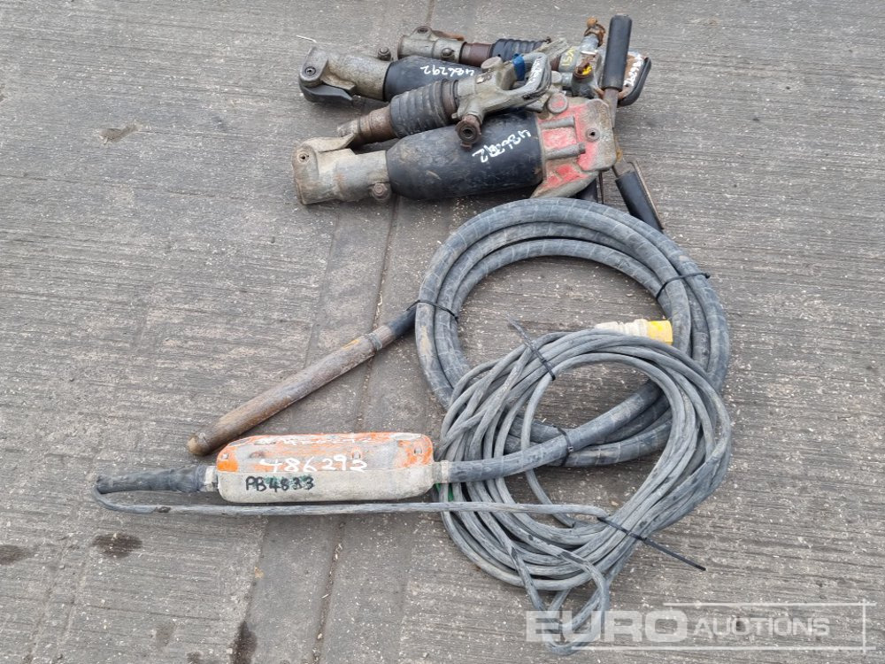 Pneumatic Handheld Breaker (4 of), Belle 110 Volt Poker Unit - Asfaldimasin: pilt 2 Pneumatic Handheld Breaker (4 of), Belle 110 Volt Poker Unit - Asfaldimasin: pilt 2