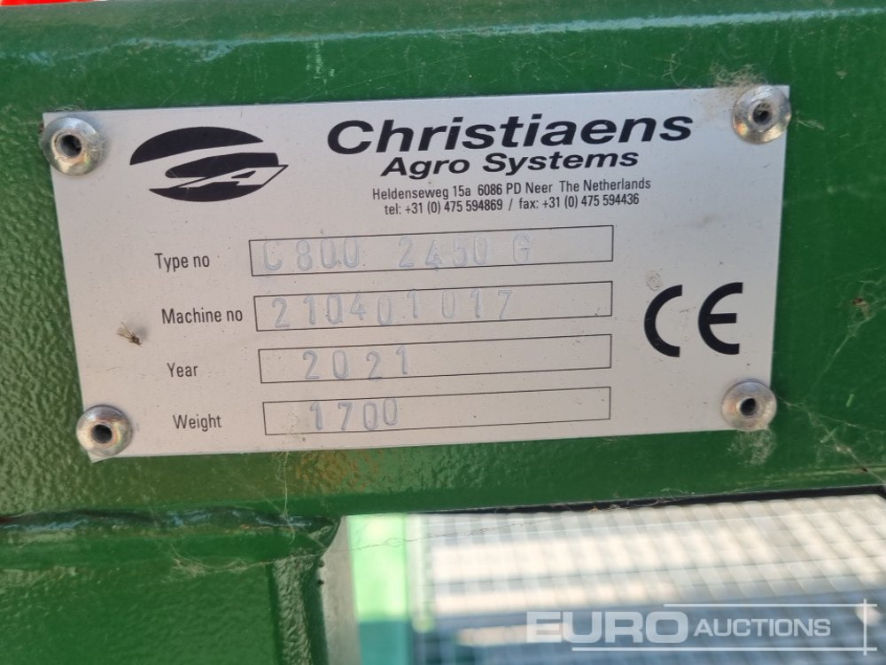 Põllutööseade 2021 Christiaens C800: pilt 40
