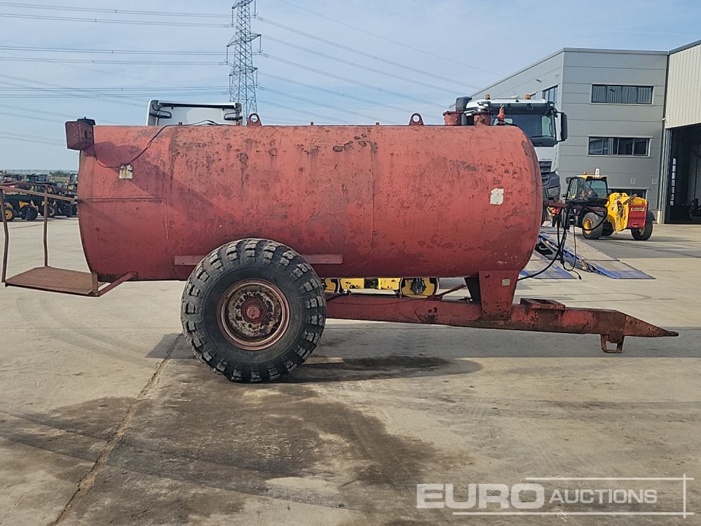 Säilitusmahuti Redrock Single Axle Draw Bar Fuel Bowser, Honda Pump: pilt 6