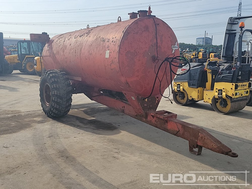 Säilitusmahuti Redrock Single Axle Draw Bar Fuel Bowser, Honda Pump: pilt 7