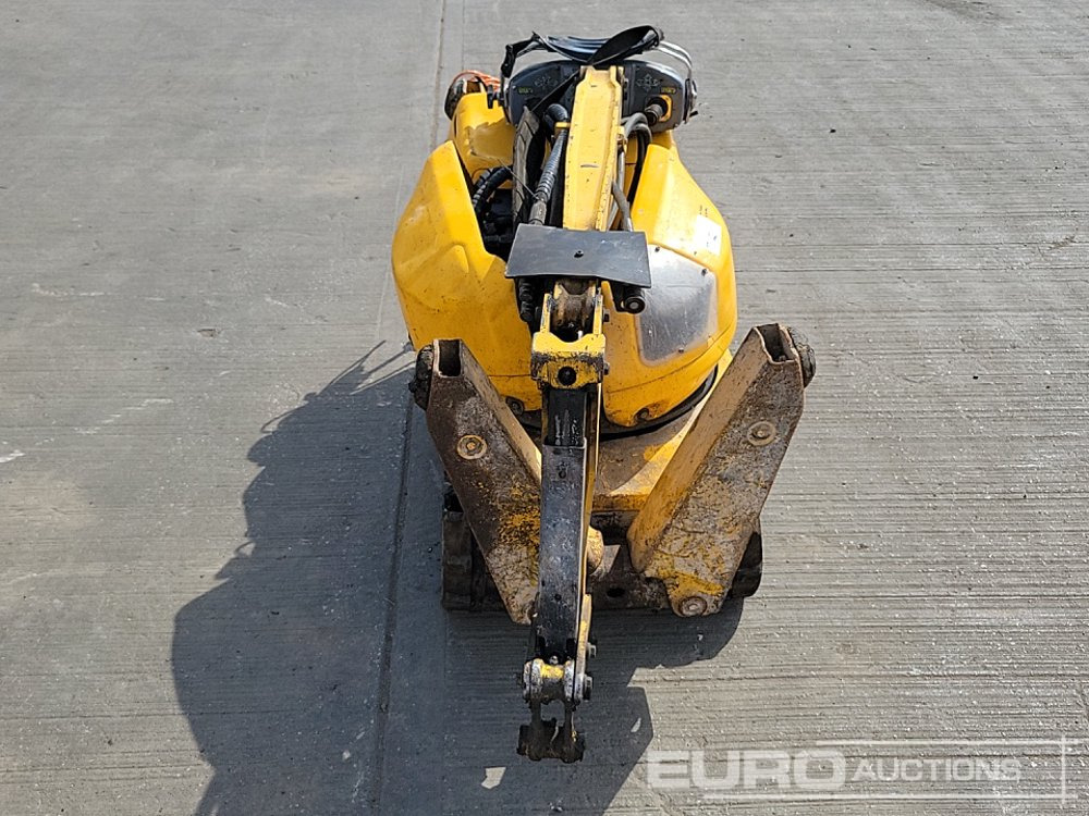 Miniekskavaator Remote Controlled Excavator, Rubber Tracks, Piped, Stabilisers: pilt 8