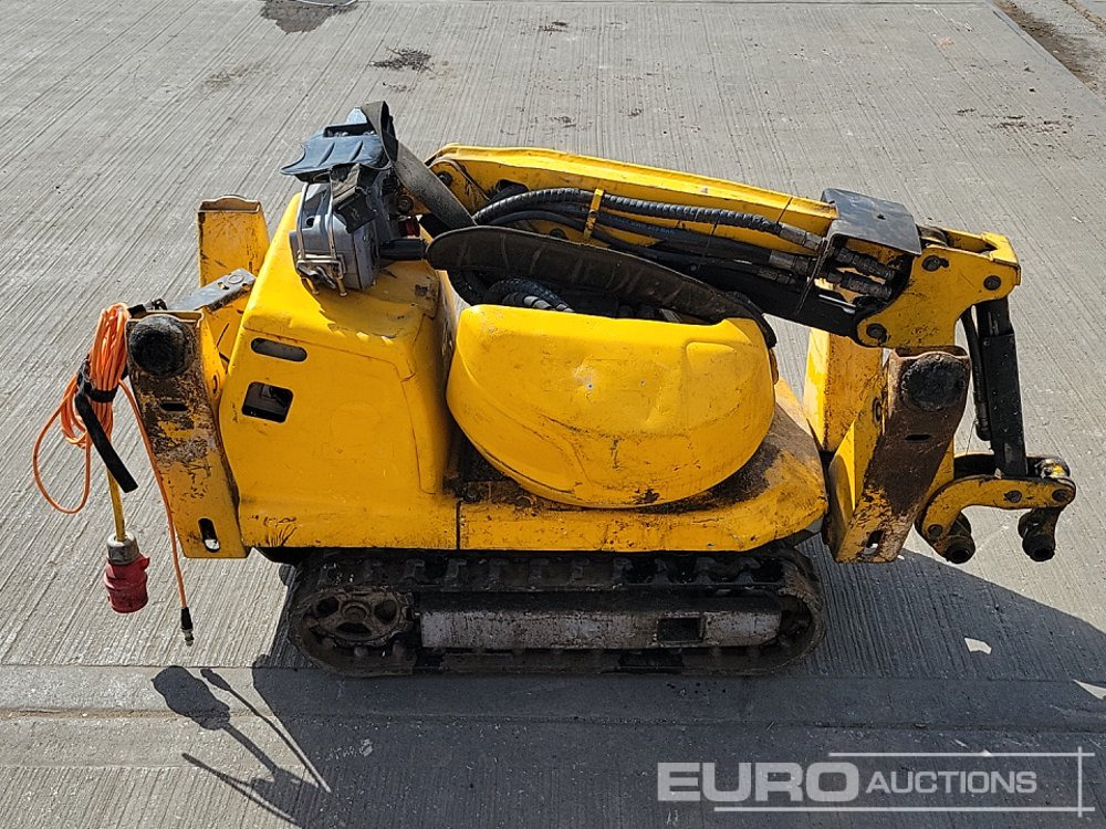 Miniekskavaator Remote Controlled Excavator, Rubber Tracks, Piped, Stabilisers: pilt 6