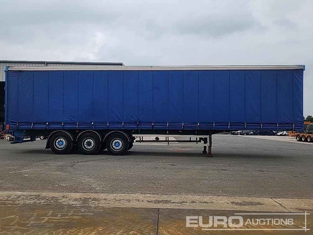 Tentpoolhaagis SDC 45' Tri Axle Curtainsider Trailer: pilt 6